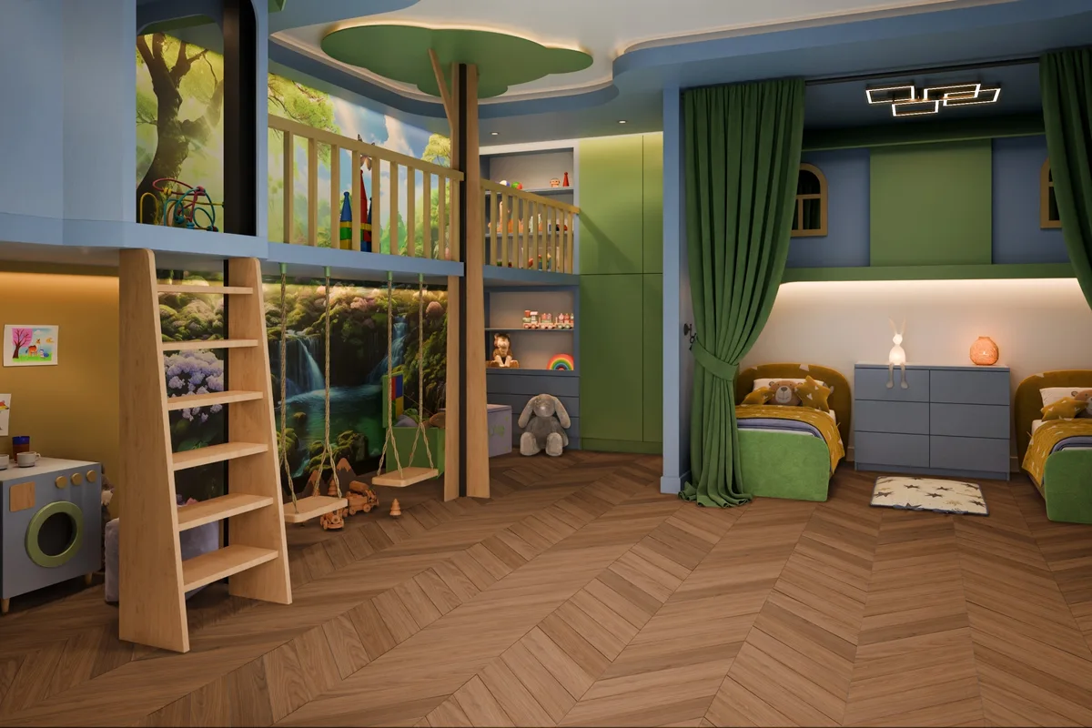 Кварцвиниловый SPC ламинат Damy Floor Chevron Блуа DF08-Ch французская елка 600×127×5