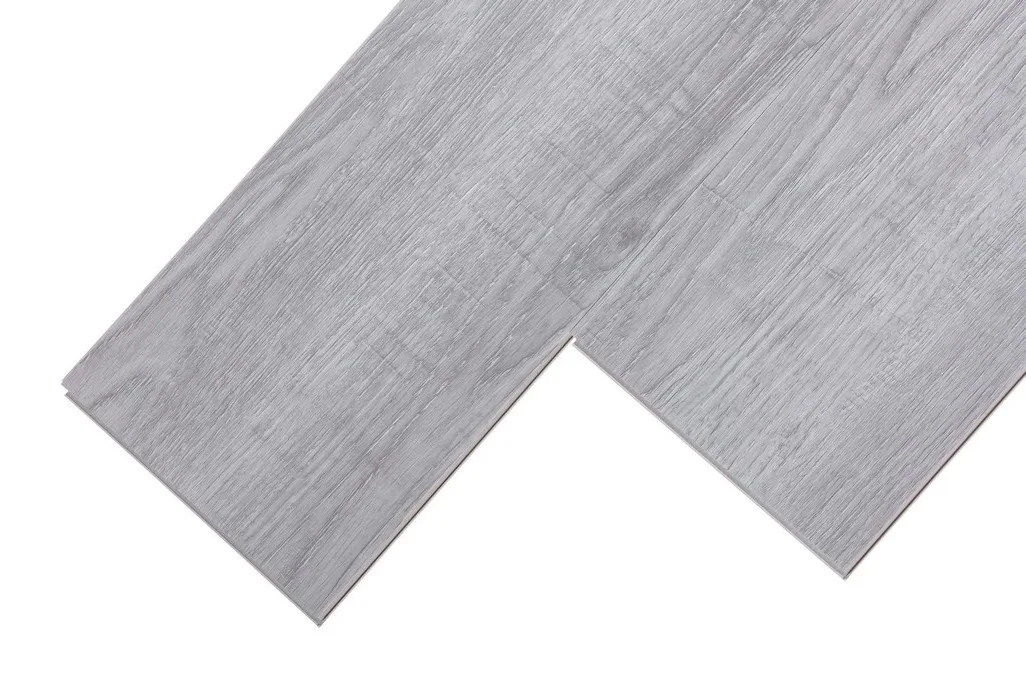 Кварцвиниловый SPC ламинат Evofloor Оптима Дуб Серебряный Oak Silver 579-5 1120×184×4,2