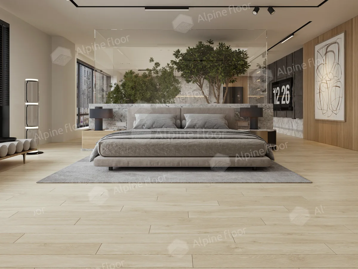 Кварцвиниловый SPC ламинат Alpine Floor Grand Sequoia Village Сонома ECO 11-307 1220×125×4