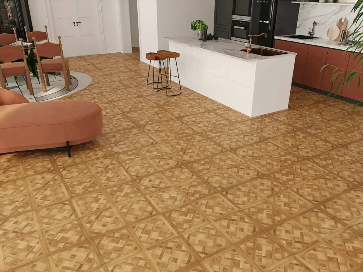 Кварцвиниловый SPC ламинат Alpine Floor Parquet Sirocco Лувр ECO 25-2 595×595×6