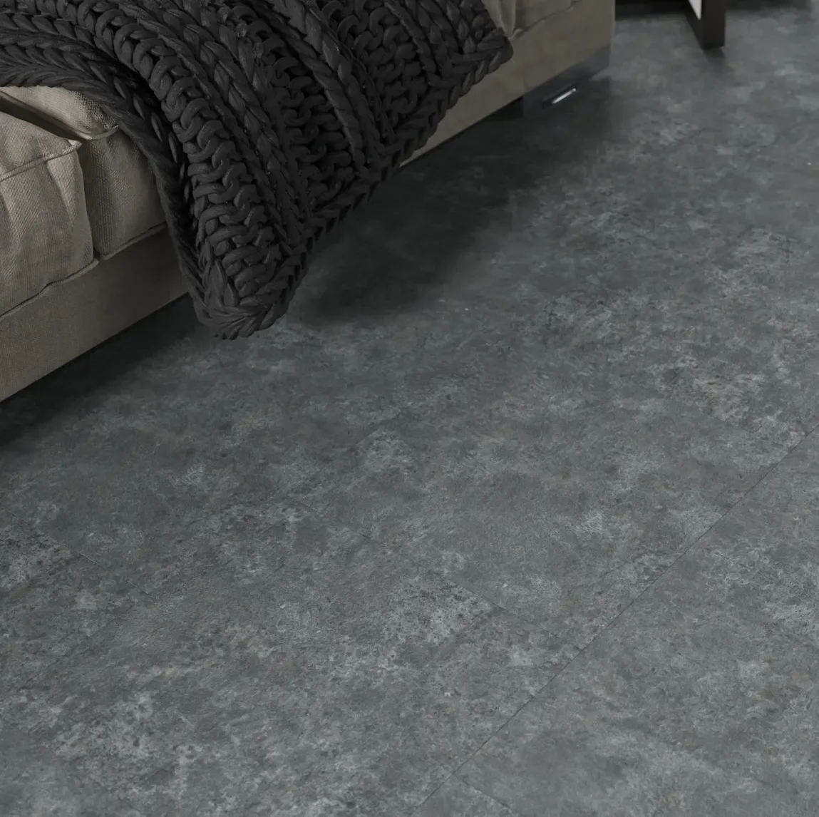 Кварцвиниловая плитка FineFlex клеевая FX-Stone Тепли FX 202 F 400×400×2,2