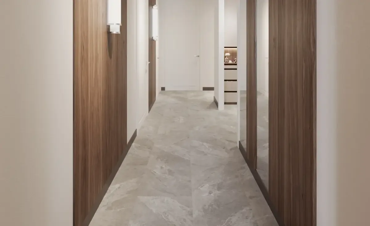 Кварцвиниловая плитка Vinilam клеевая Ceramo Stone Glue Тосканский Камень 91902 950×475×2,5