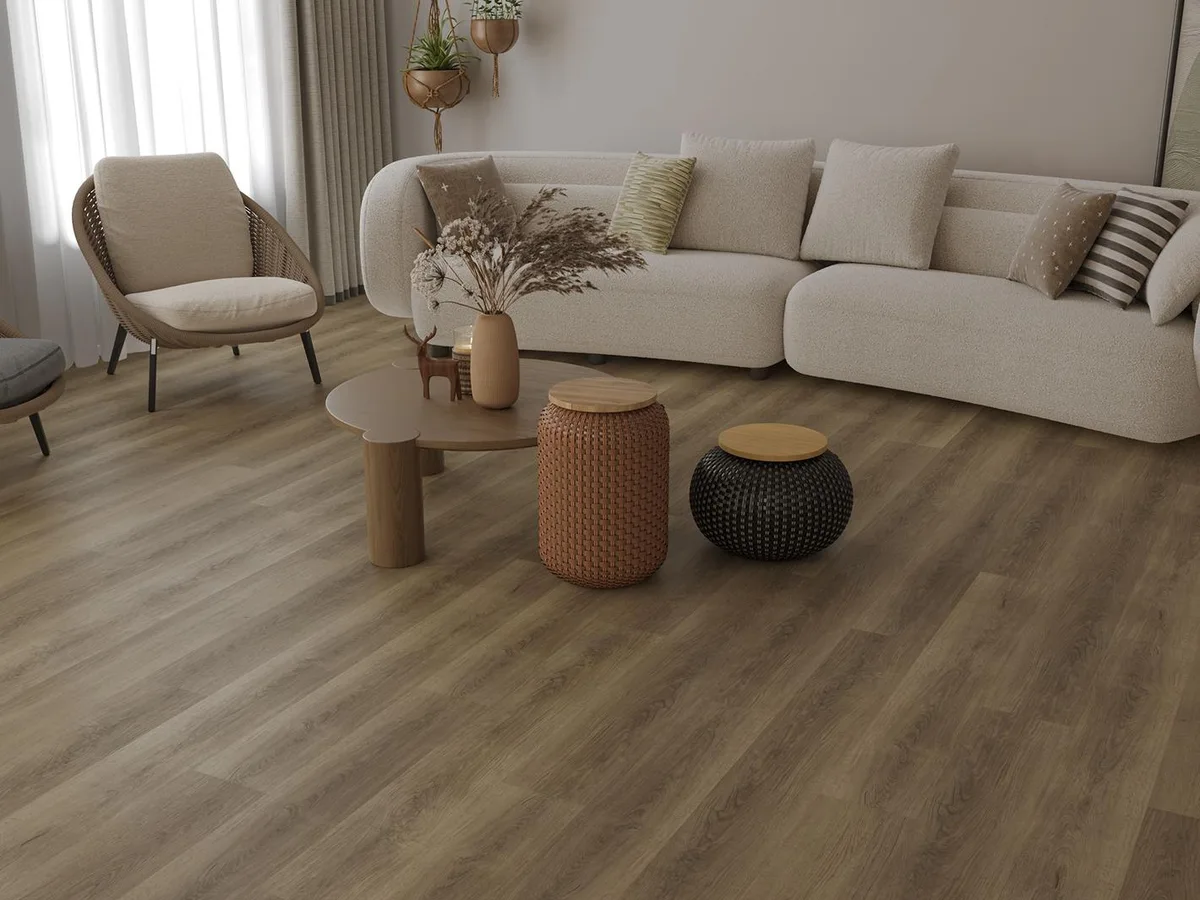 Кварцвиниловая плитка Alpine Floor клеевая Ultra Дуб Дриада ЕСО 5-44 1219,2×184,15×2