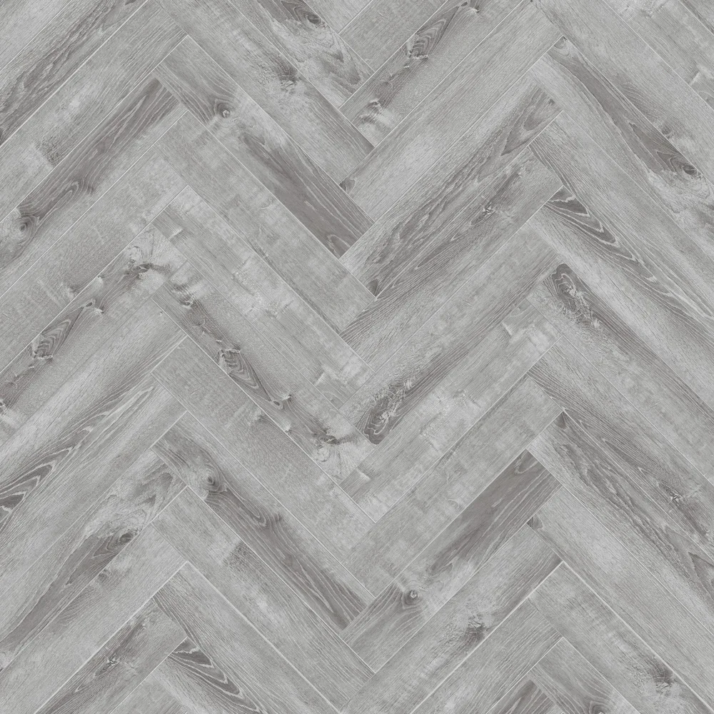 Кварцвиниловый SPC ламинат Cronafloor Herringbone Дуб Страсбург H005 венгерская елка 640×128×4,5