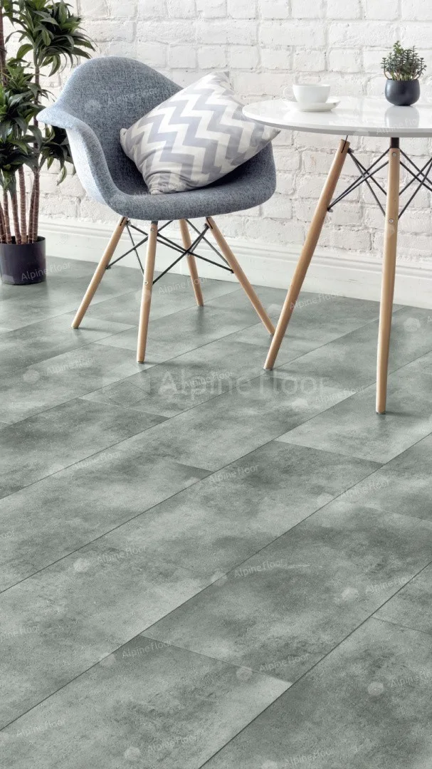 Кварцвиниловая плитка Alpine Floor клеевая Light Stone Бристоль ECO 15-10 608×303×2,5