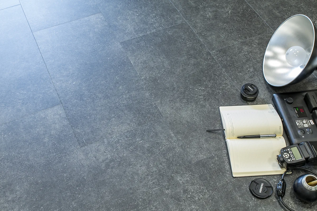Кварцвиниловая плитка FineFloor замковая Stone Шато Миранда FF-1555 655×324×4,5