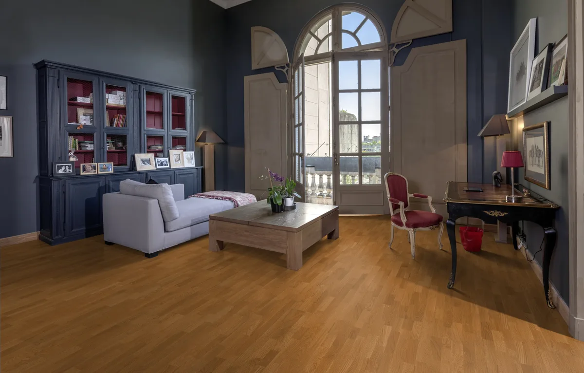 Паркетная доска Kahrs Трес Дуб Пима Pima 133NABEK7CUW240 Variation 2423×200×13