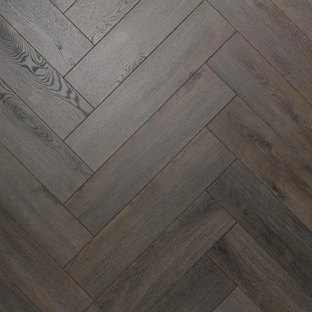 Ламинат Homflor Herringbone 8 BR Volcano 542 венгерская елка 644×143×8