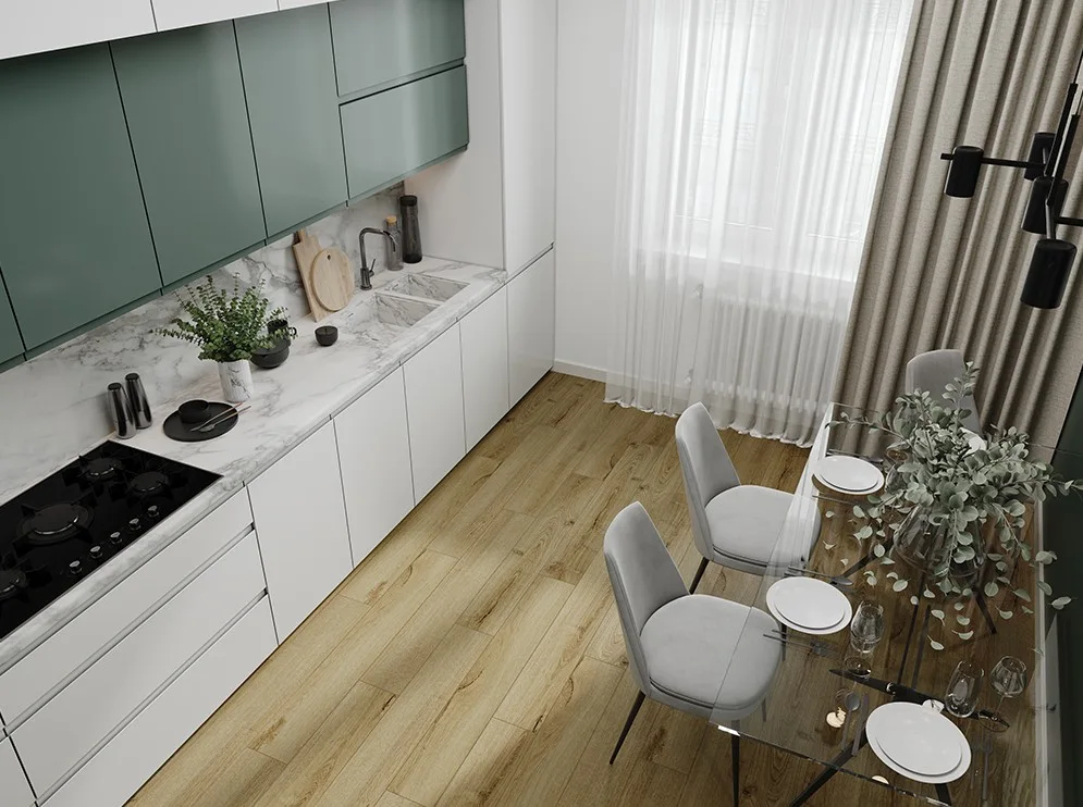 Кварцвиниловый SPC ламинат Cronafloor Radical Chic Блейд RC009 1200×180×5