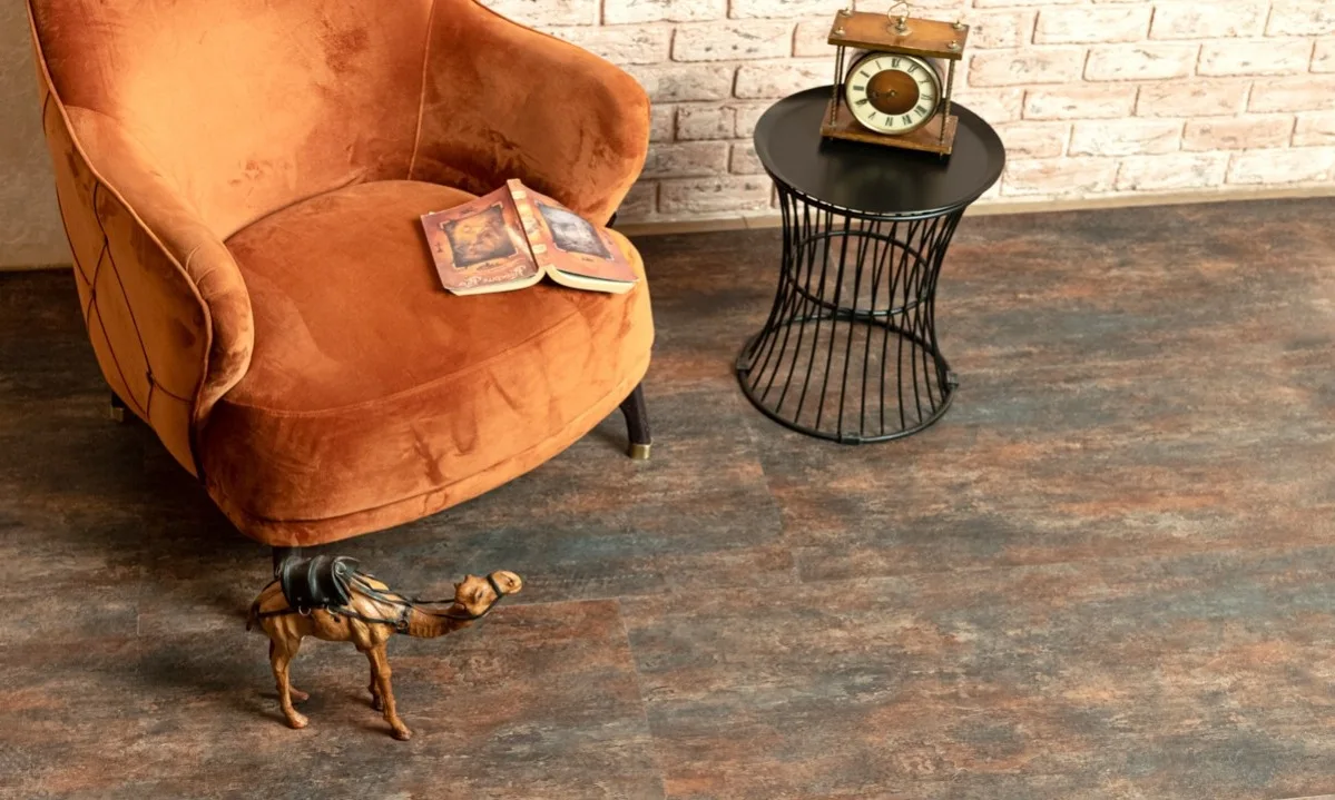 Кварцвиниловый SPC ламинат Vinilam Ceramo Stone Керамическая Сталь 71617 940×470×8