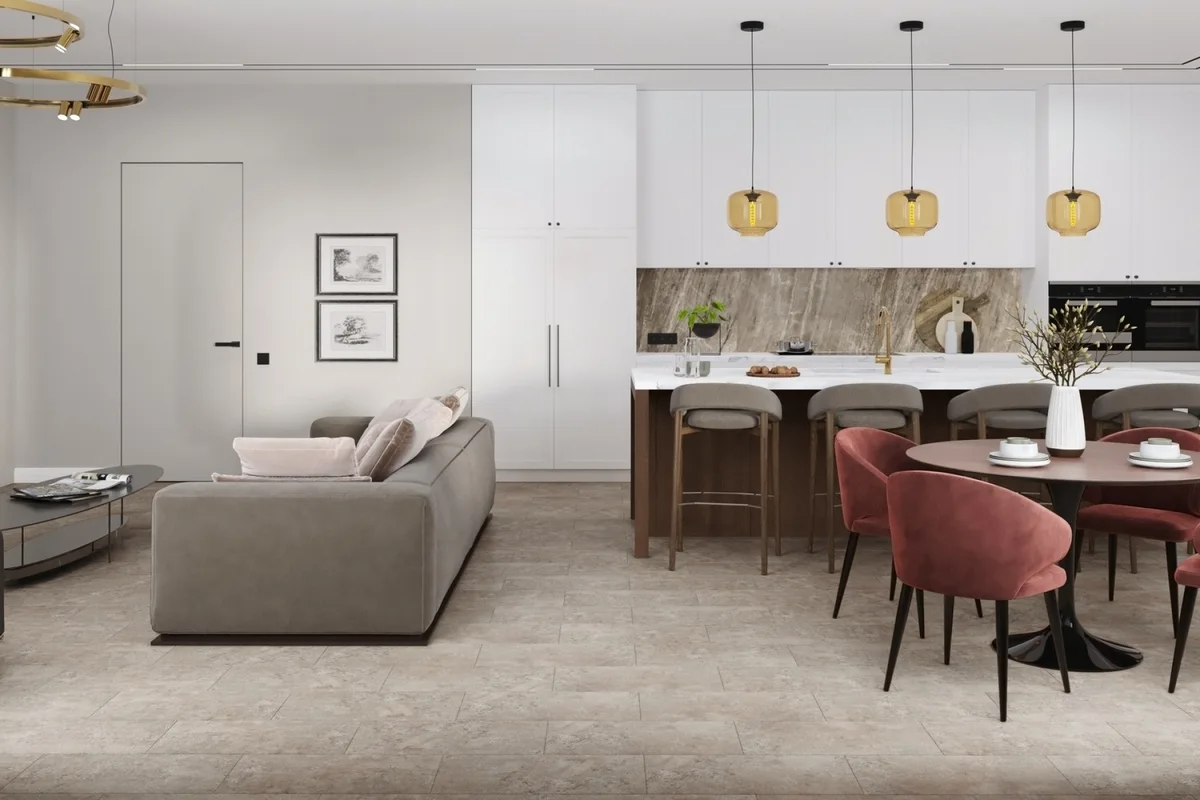 Кварцвиниловый SPC ламинат Damy Floor Ascent Strong Эйгер 3936-1-ST 610×305×5