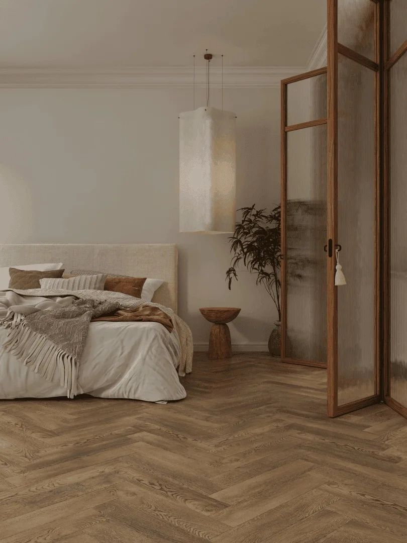 Кварцвиниловый SPC ламинат Norland Parquet S Lahti 1055-15 венгерская елка 600×125×4