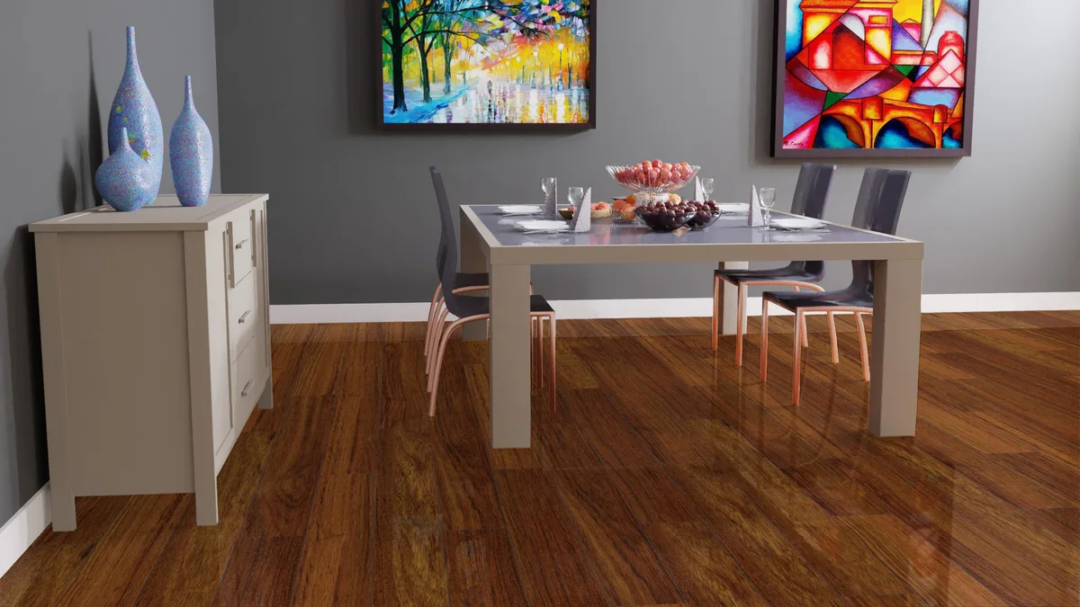Ламинат Falquon Blue Line Wood 8 Plateau Merbau D2916 1220×193×8