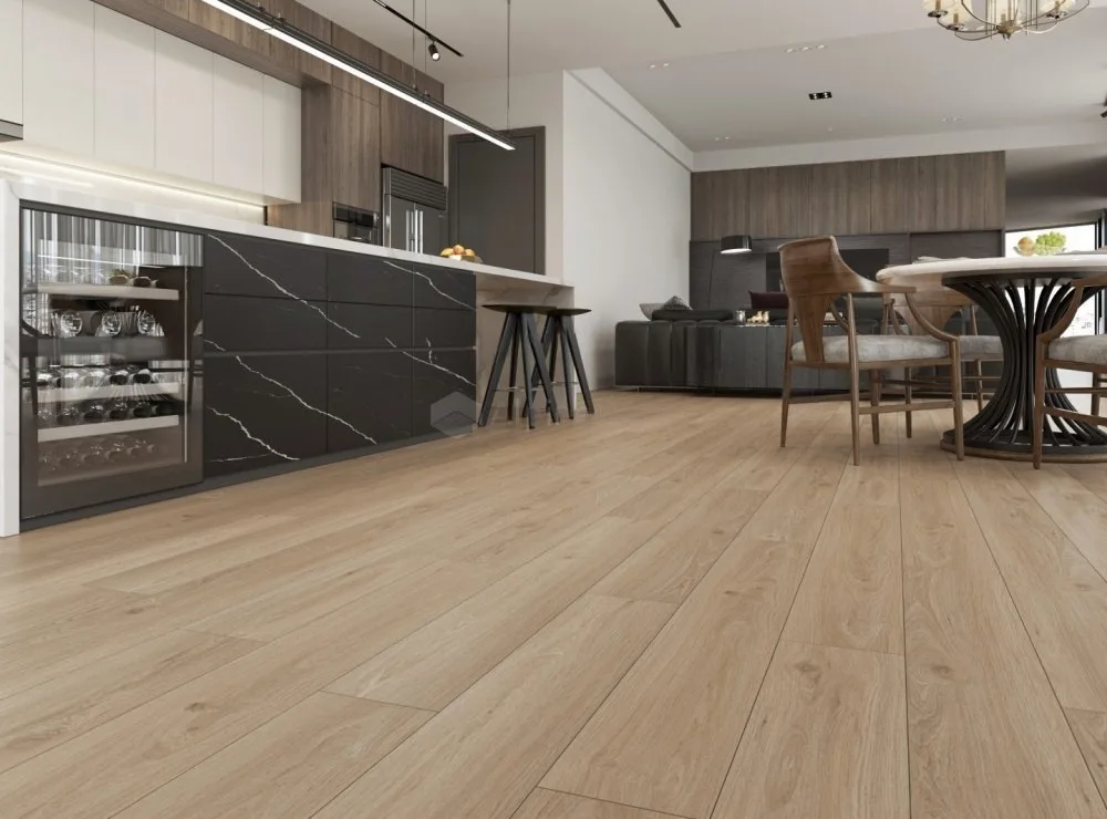 Кварцвиниловая плитка Alpine Floor клеевая Easy Line Дуб Модера ECO 3-28 1219,2×184,15×3