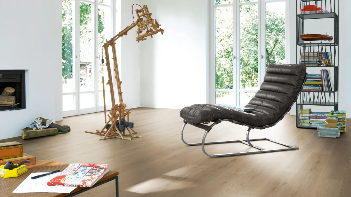 Ламинат Parador Classic 1050V Дуб Яркий натуральный 1730463 1285×194×8