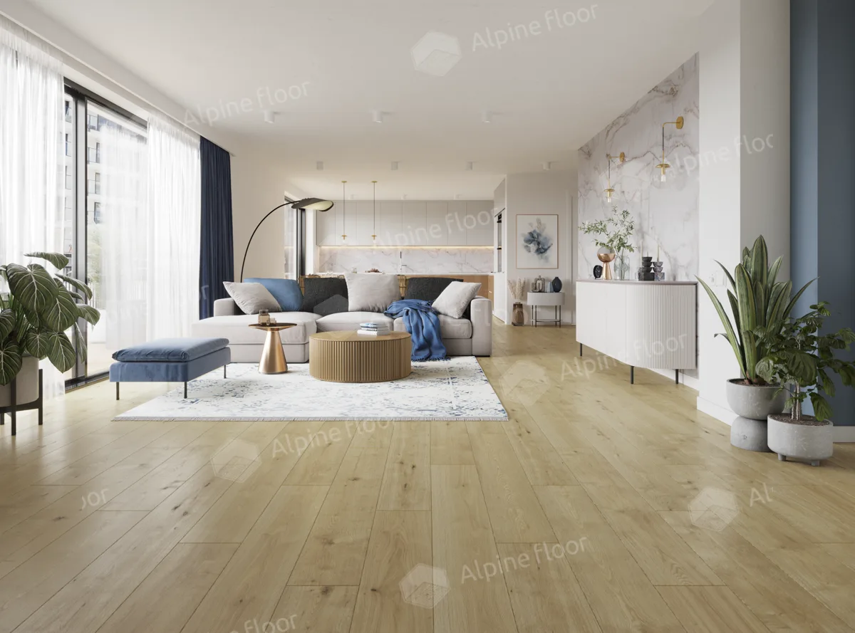 Кварцвиниловый SPC ламинат Alpine Floor ProNature Nore 61865 1290×203×4