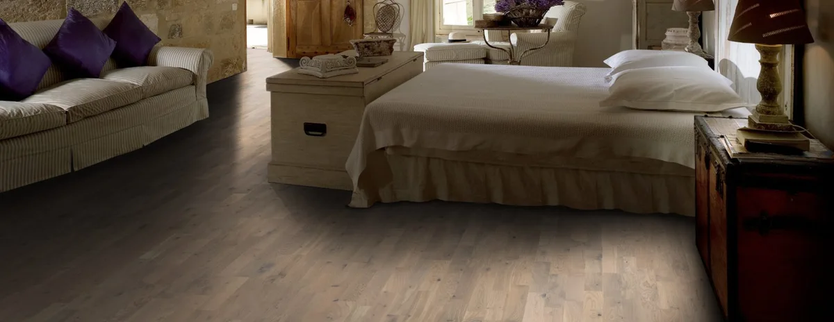 Паркетная доска Kahrs Песочная Дуб Амальфи Amalfi 153N66EKW2KW240 Lively 2423×200×15