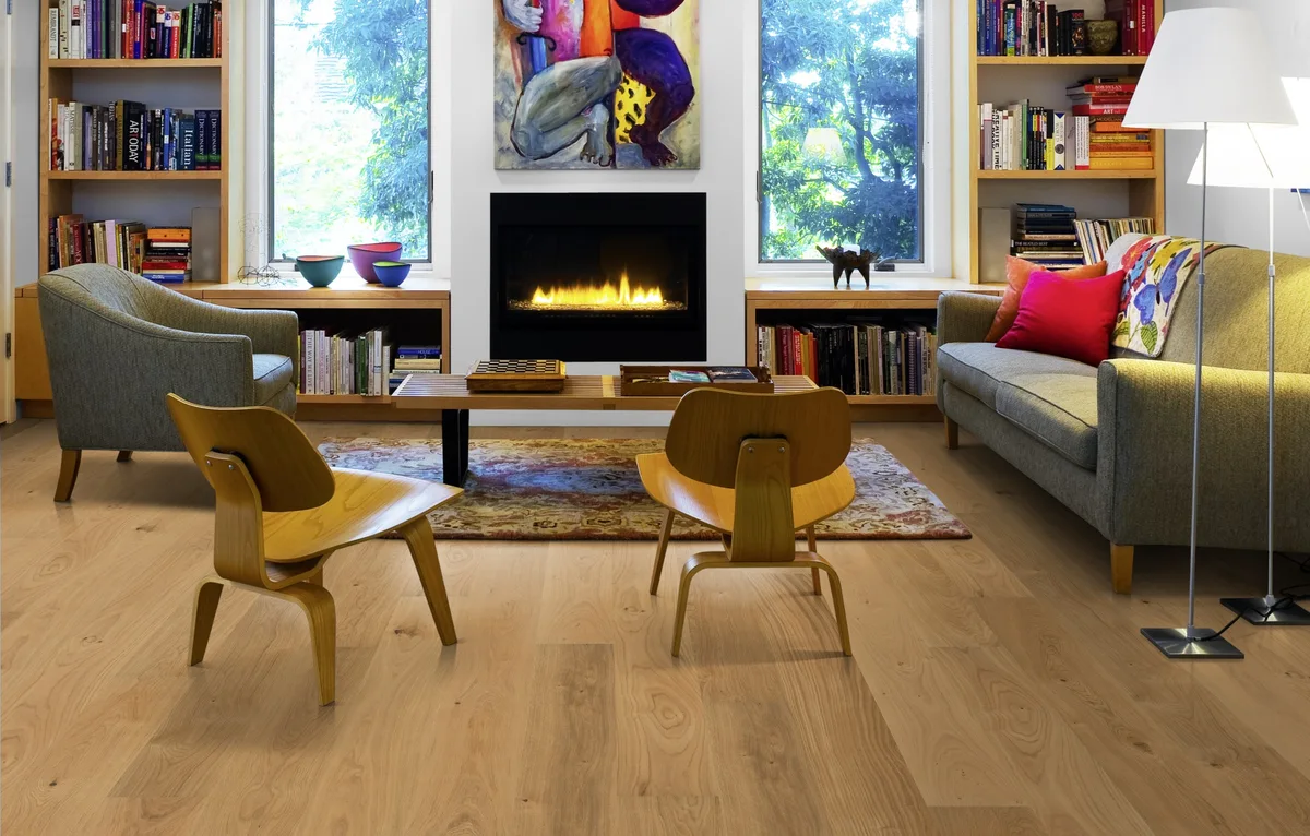 Паркетная доска Kahrs Люкс Дуб Солнце Sun 151N8AEK04KW240 Lively 2420×187×15