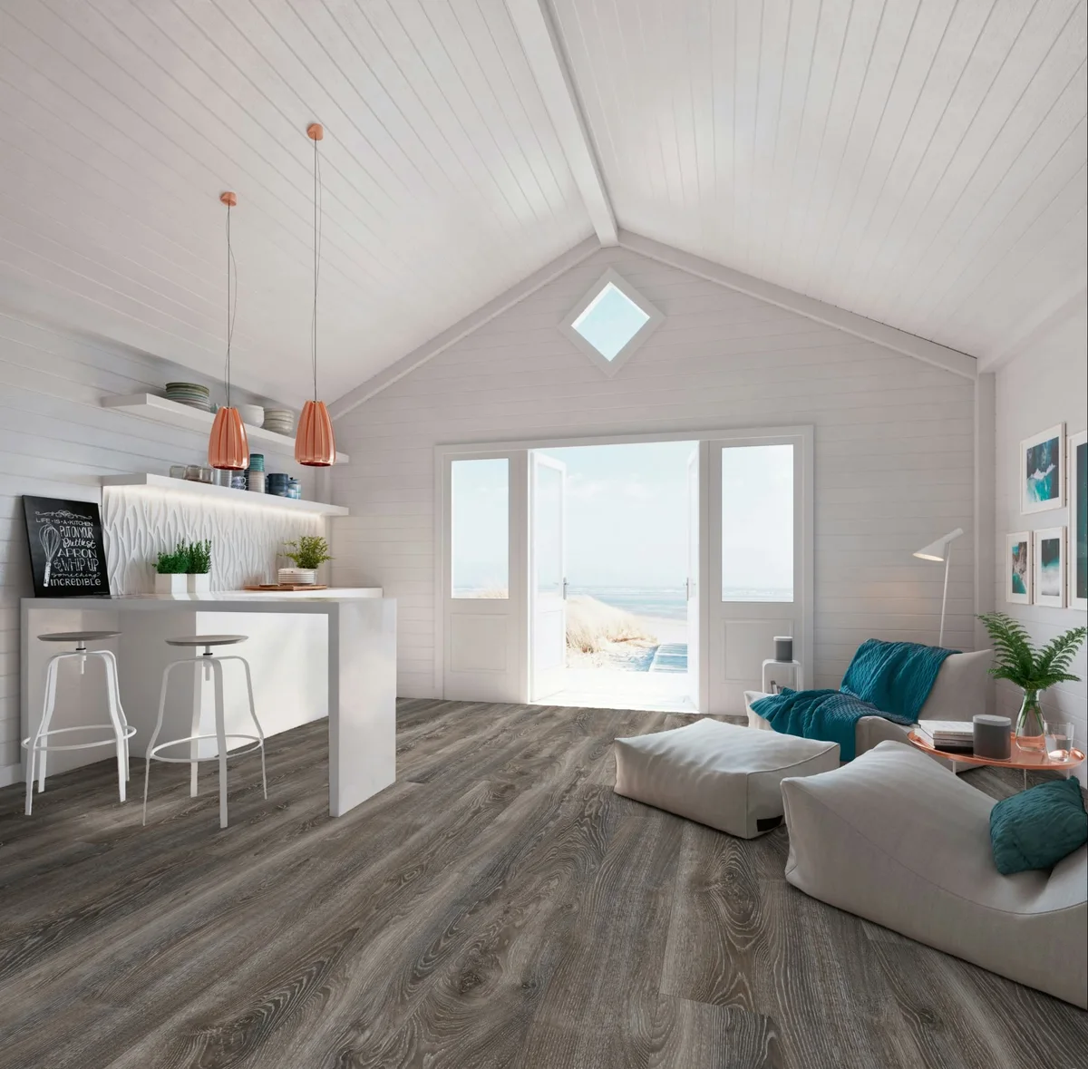Ламинат My Floor Residence Дуб Горный Титан ML1016 1845×244×10