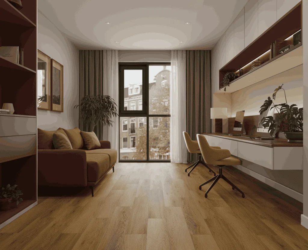 Кварцвиниловый SPC ламинат Alpine Floor Титан 6 Селен ECO 28-10-R 1220×183×6