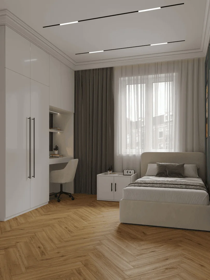 Кварцвиниловый SPC ламинат Norland Parquet Basic Room 1066-10 венгерская елка 600×125×4