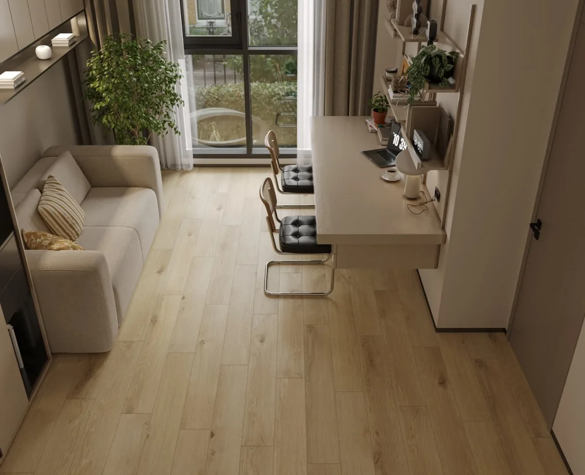Кварцвиниловый SPC ламинат Alpine Floor Титан 8 Вега ECO 27-2-R 1220×183×8