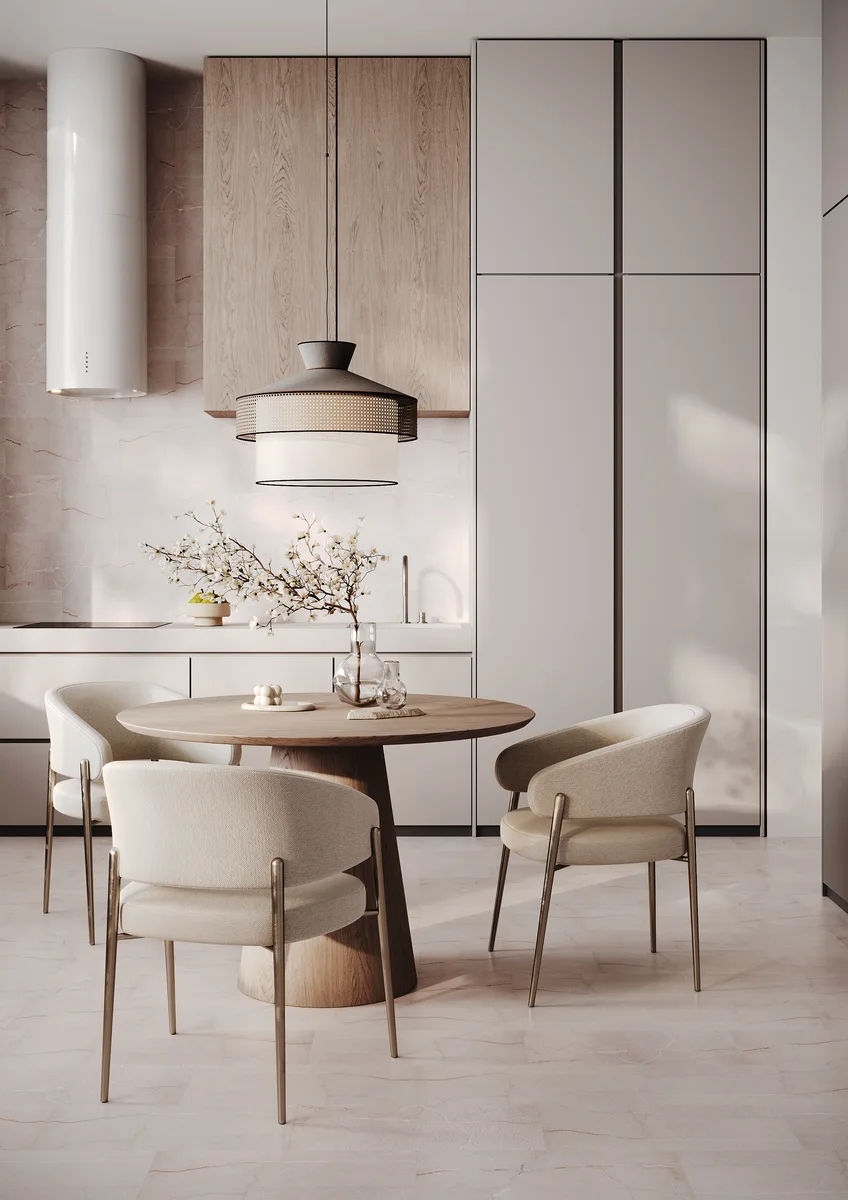 Кварцвиниловый SPC ламинат Home Expert Rock Crema Nuova 9102 610×305×4