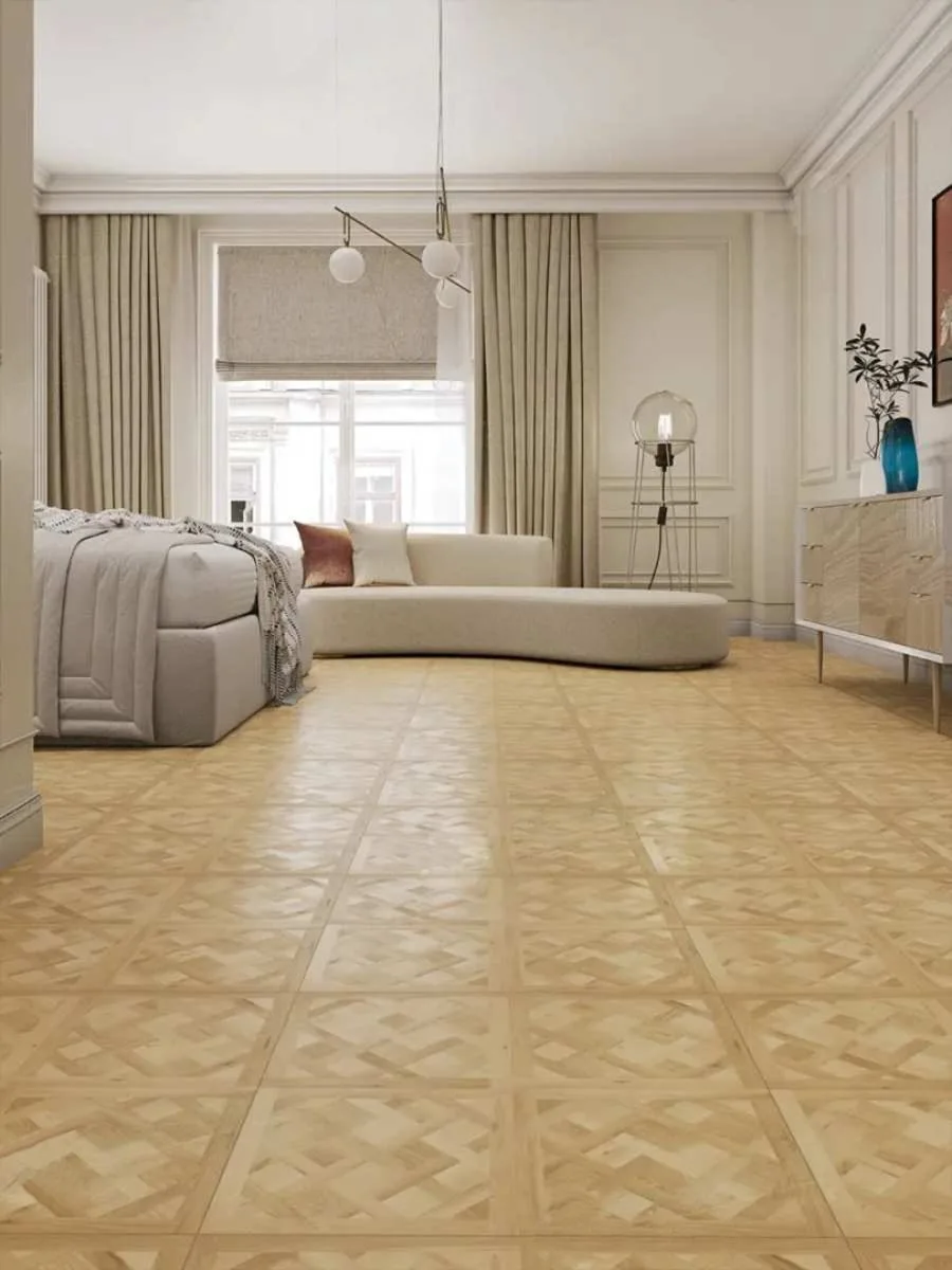 Кварцвиниловый SPC ламинат Alpine Floor Parquet Sirocco Версаль ECO 25-1 595×595×6