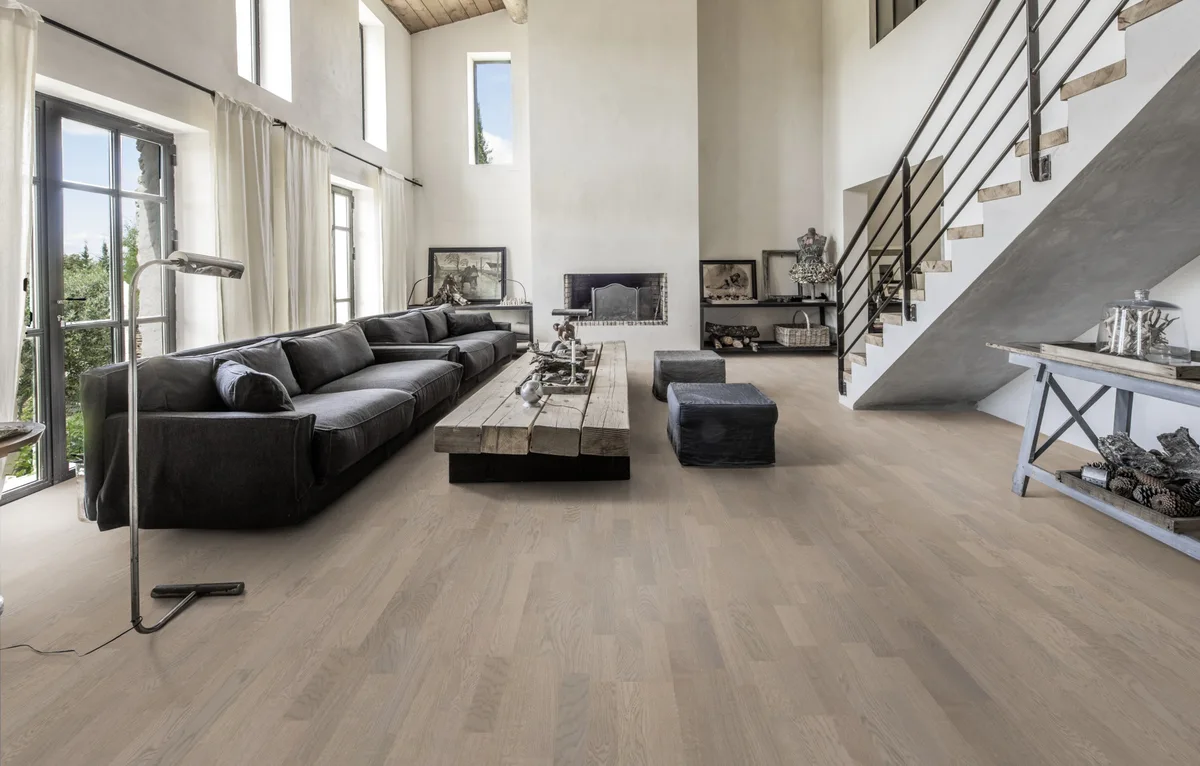 Паркетная доска Kahrs Люмен Дуб Затмение Eclipse 153N3BEKE4KW240 Variation 2423×200×15
