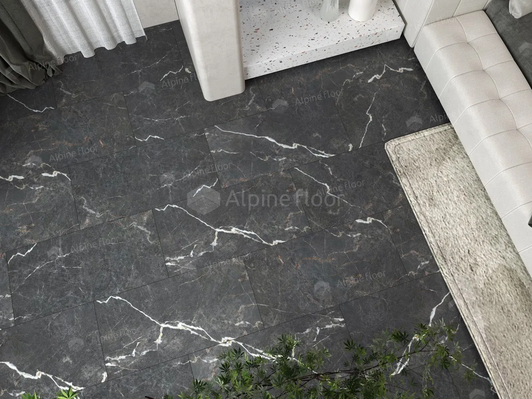 Кварцвиниловый SPC ламинат Alpine Floor Stone Mineral Core Гермес ECO 4-28 609,6×304,8×4