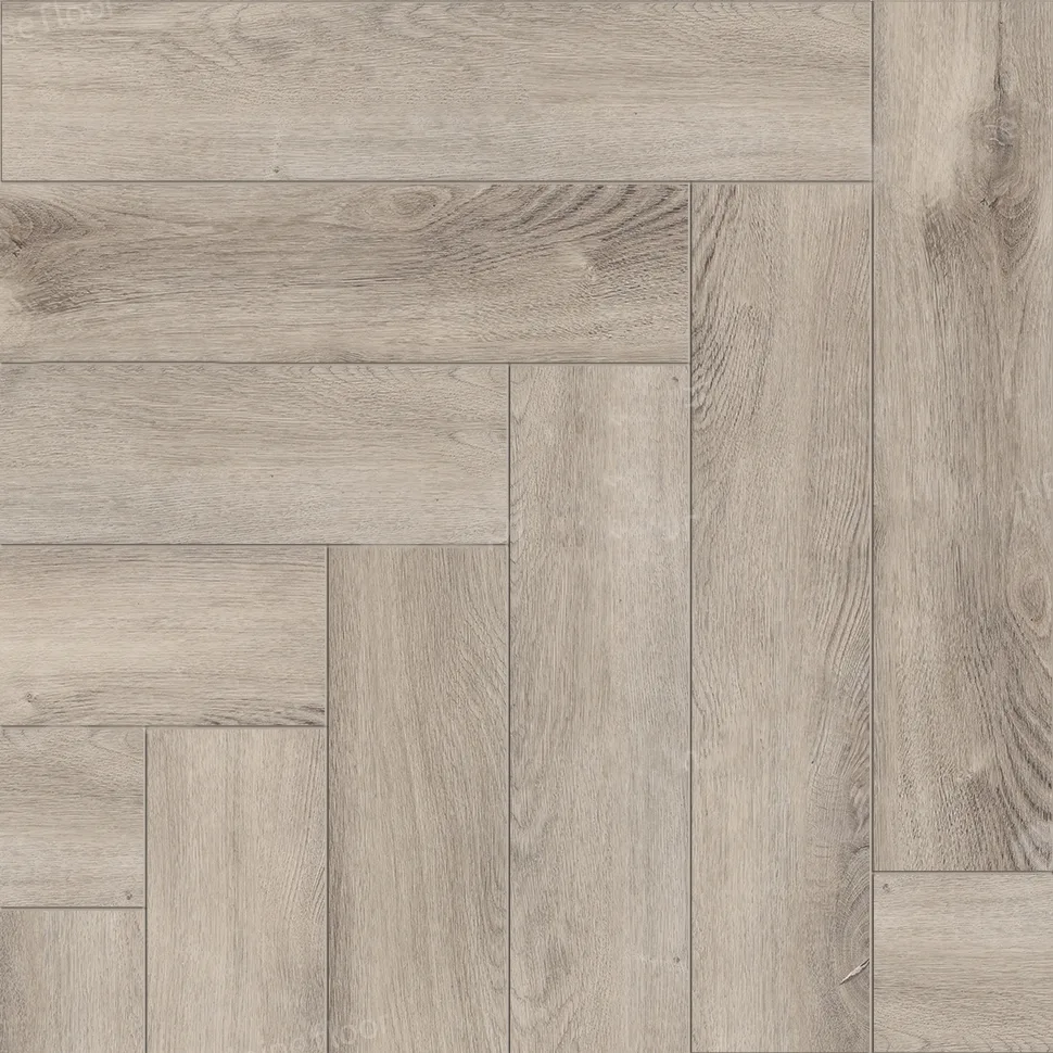 Кварцвиниловый SPC ламинат Alpine Floor Parquet Light Дуб Исида ECO 13-15 венгерская елка 600×125×4