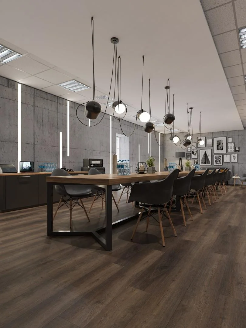 Кварцвиниловая плитка Alpine Floor клеевая Easy Line Дуб Левитан ЕСО 3-43 1219,2×184,15×3