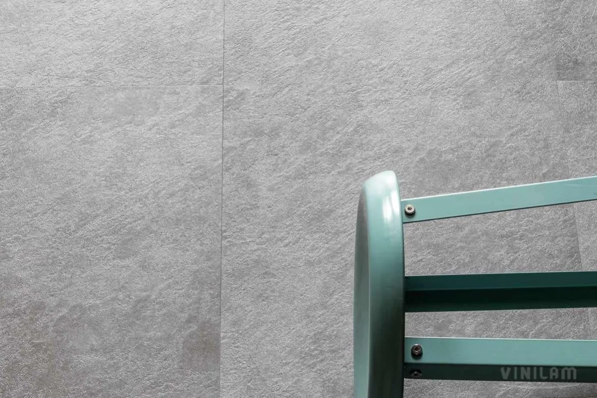 Кварцвиниловый SPC ламинат Vinilam Ceramo Stone Цемент 61609 940×470×6
