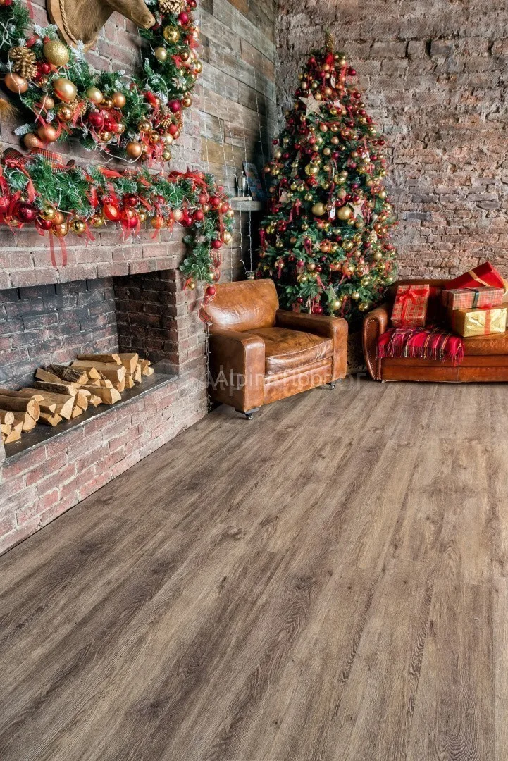 Кварцвиниловая плитка Alpine Floor клеевая Grand Sequoia LVT Венге Грей ECO 11-802 1219,2×184,15×2,5