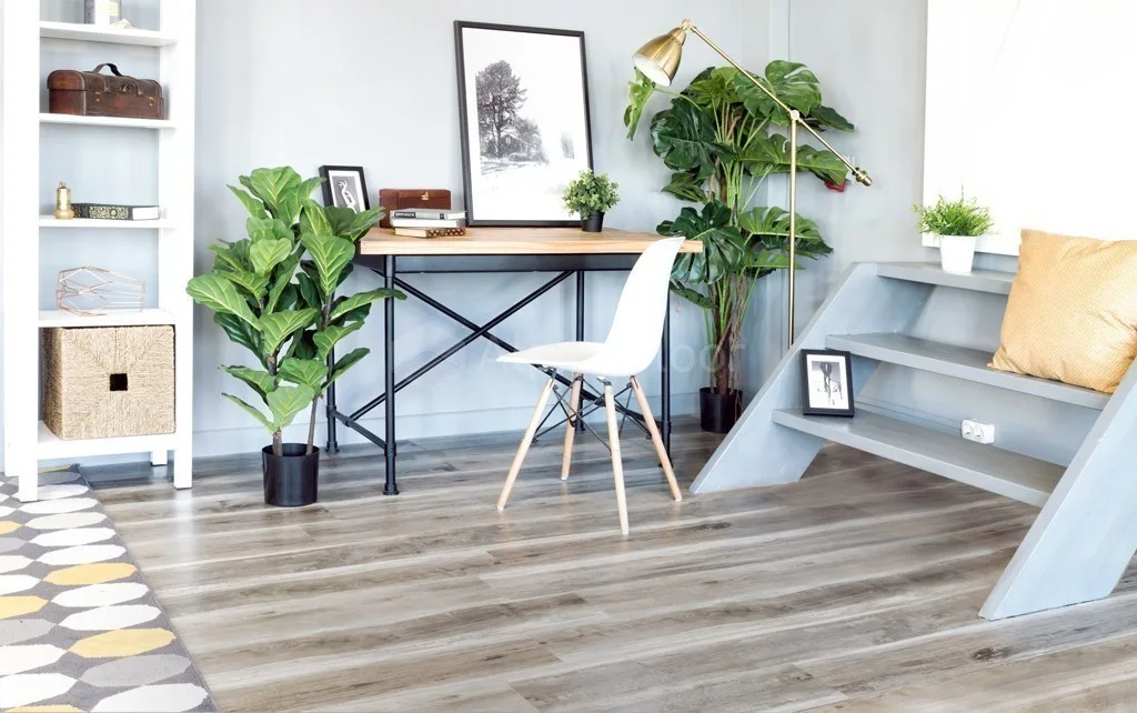 Кварцвиниловая плитка Alpine Floor клеевая Ultra Дуб Лесной ECO 5-18 1219,2×184,15×2