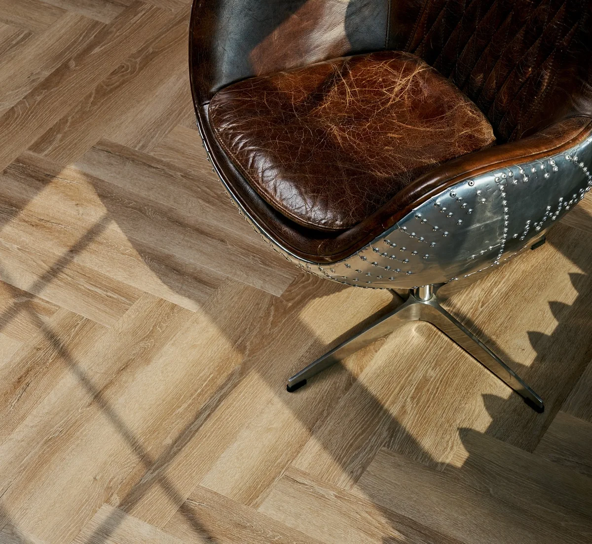 Кварцвиниловая плитка Vinilam клеевая Parquet Herringbone Glue Паркет Классический GD11166 венгерская елка 762×152,4×2,5