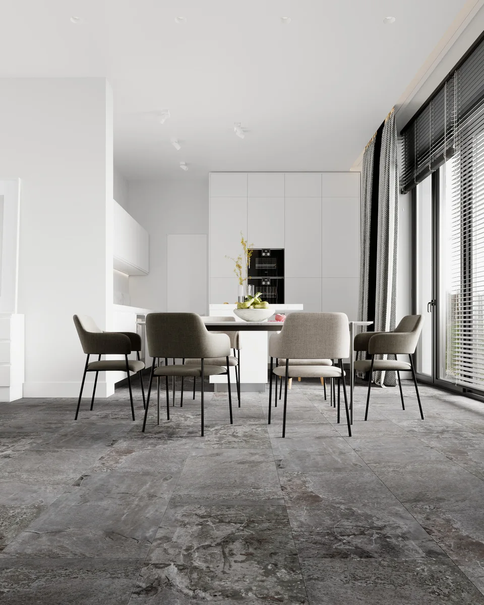 Кварцвиниловый SPC ламинат Vinilam Ceramo Stone Перуанский Камень 91908 940×470×8