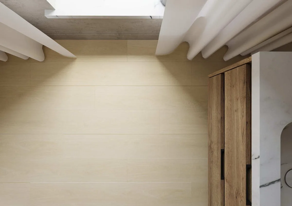 Кварцвиниловый SPC ламинат AlixFloor Natural Line Дуб Натуральный Светлый ALX1562-8 1220×183×5