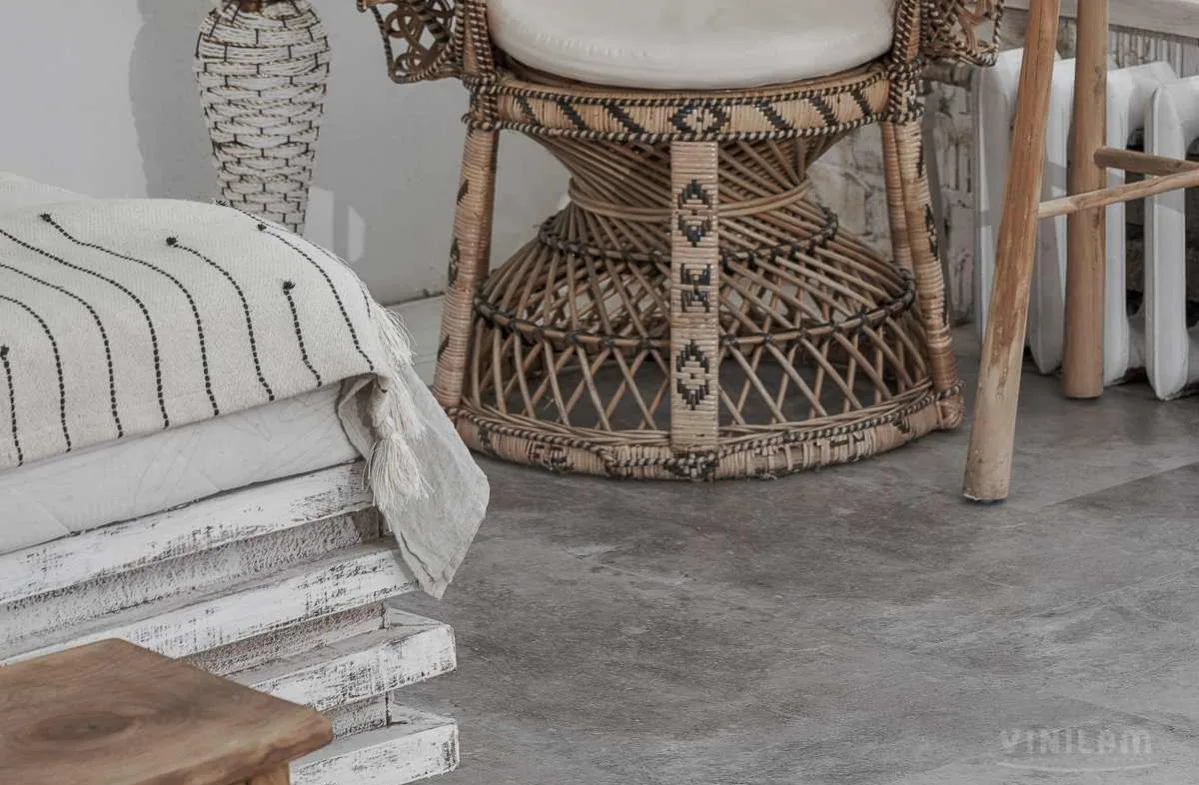 Кварцвиниловая плитка Vinilam клеевая Ceramo Stone Glue Сланцевый Камень 61605 950×480×2,5