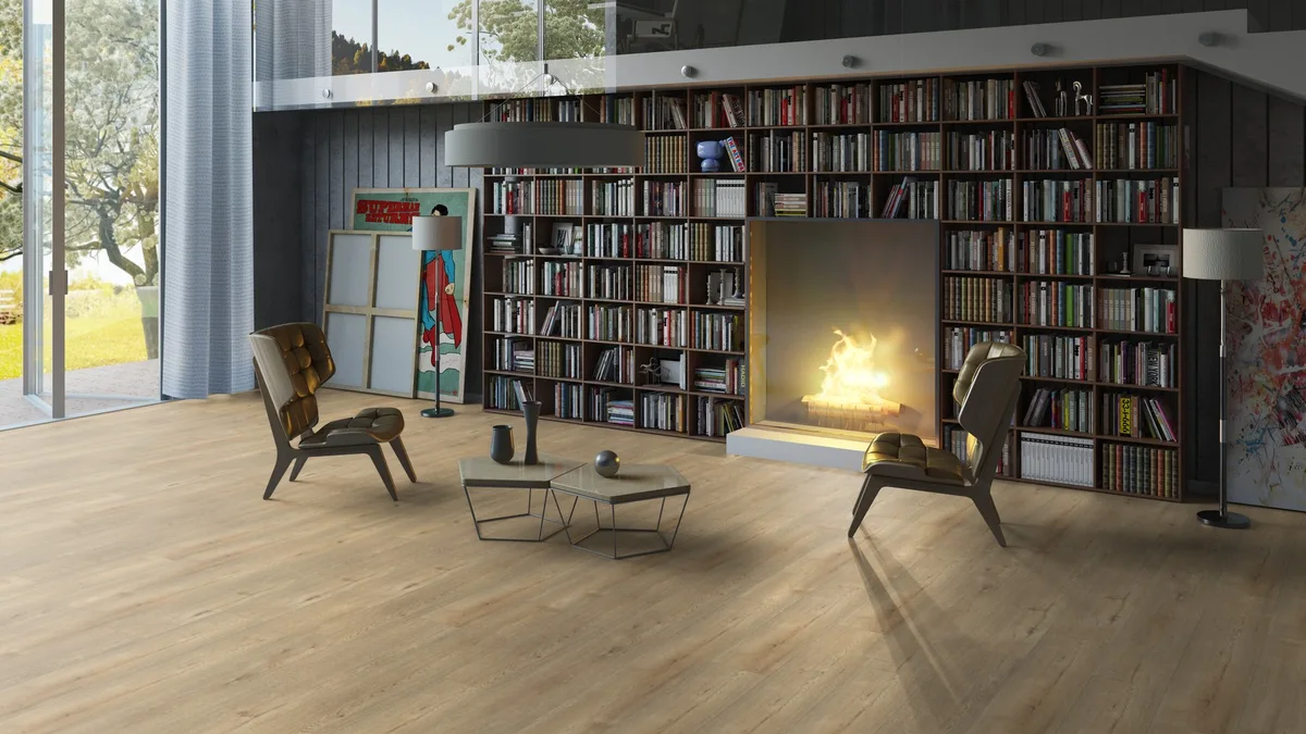 Кварцвиниловый SPC ламинат Tarkett Art Vinyl Deep House Laura 1400×225×4,6