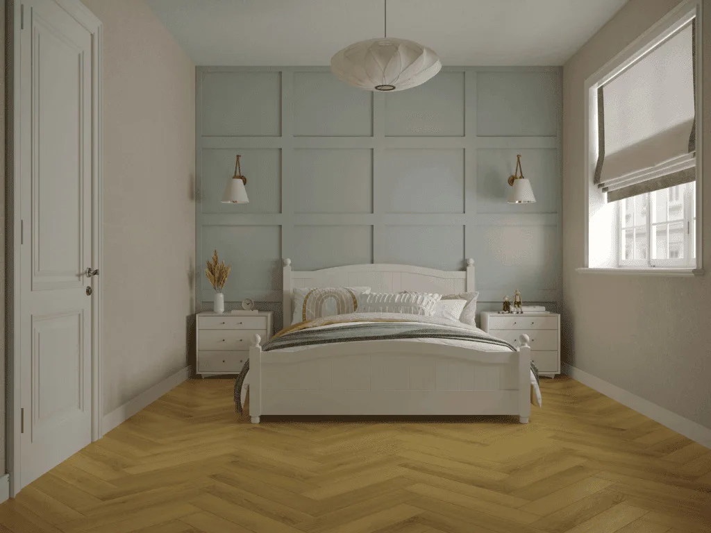 Кварцвиниловая плитка Norland клеевая Parquet S LVT Vivi 1056-10 венгерская елка 590×118×2,5