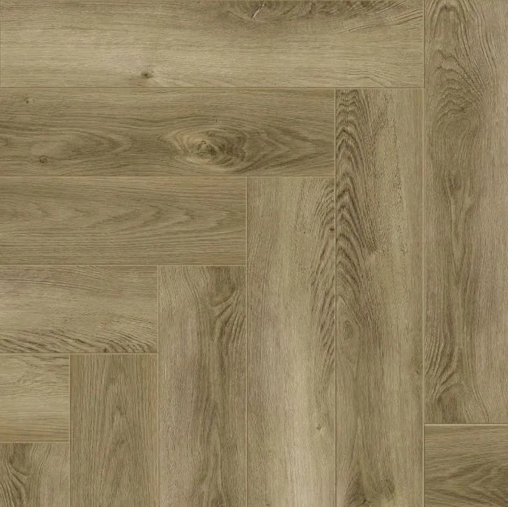 Кварцвиниловый SPC ламинат Alpine Floor Parquet Light Дуб Кастор ЕСО 13-34 венгерская елка 600×125×4