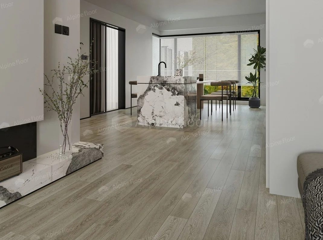 Кварцвиниловый SPC ламинат Alpine Floor Grand Sequoia Village Клауд ECO 11-1507 1220×125×4