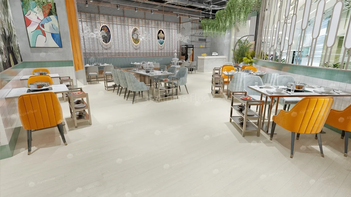 Кварцвиниловый SPC ламинат Alpine Floor Intense Зимний лес ECO 9-5 1220×183×6