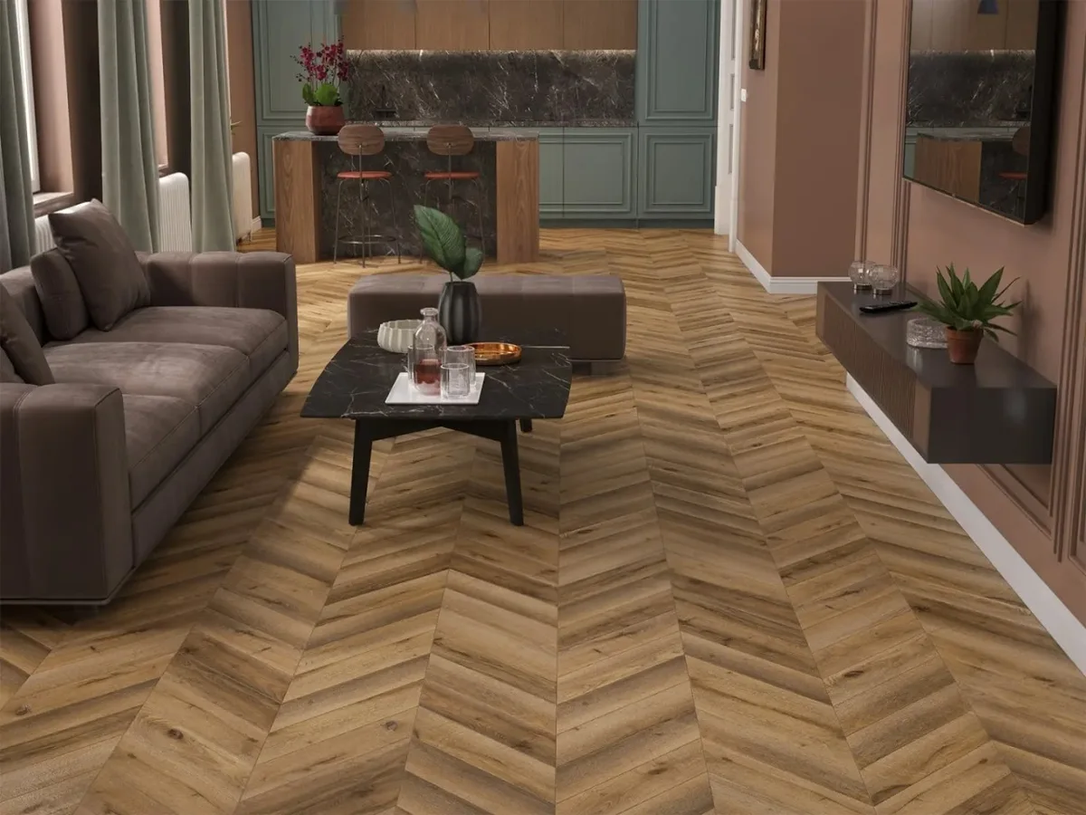 Ламинат Alpine Floor Chevron Art Дуб Килиманджаро LF109-04 французская елка 550×112×12