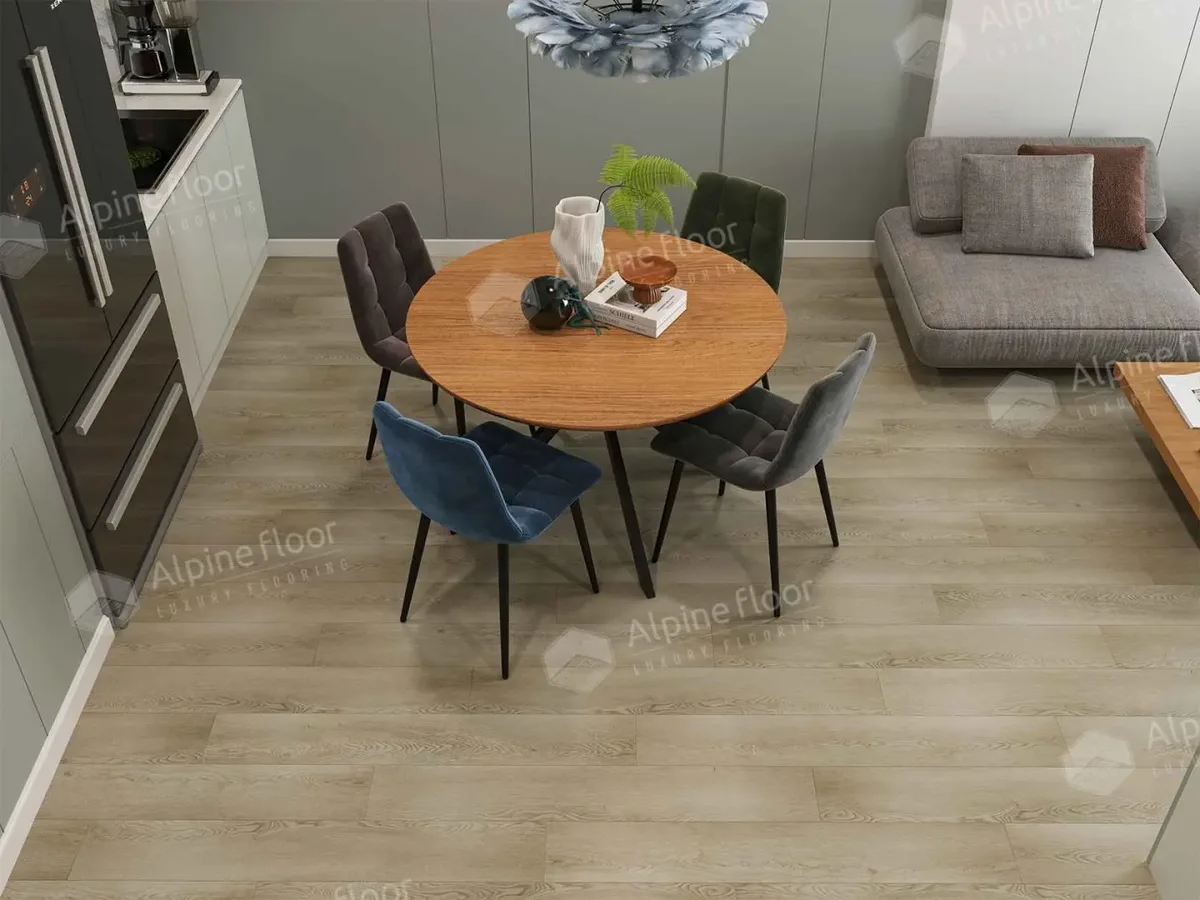 Кварцвиниловая плитка Alpine Floor клеевая Grand Sequoia LVT Шварцвальд ECO 11-1802 1219,2×184,15×2,5