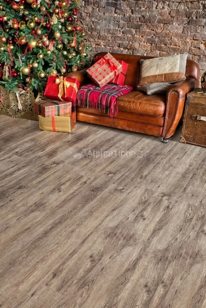 Кварцвиниловая плитка Alpine Floor клеевая Grand Sequoia LVT Венге Грей ECO 11-802 1219,2×184,15×2,5