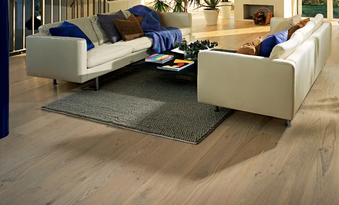 Паркетная доска Kahrs Песочная Дуб Брайтон Brighton 151L87EK0VKW220 Lively 2266×187×15