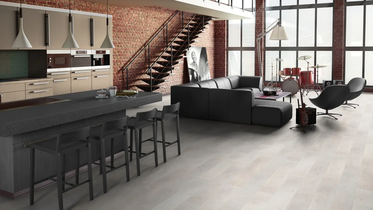Ламинат Tarkett Estetica Oak Natur white 504015029 1292×194×9