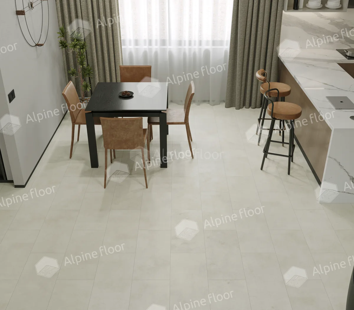 Кварцвиниловый SPC ламинат Alpine Floor ProNature Milford 63138 638×310×4